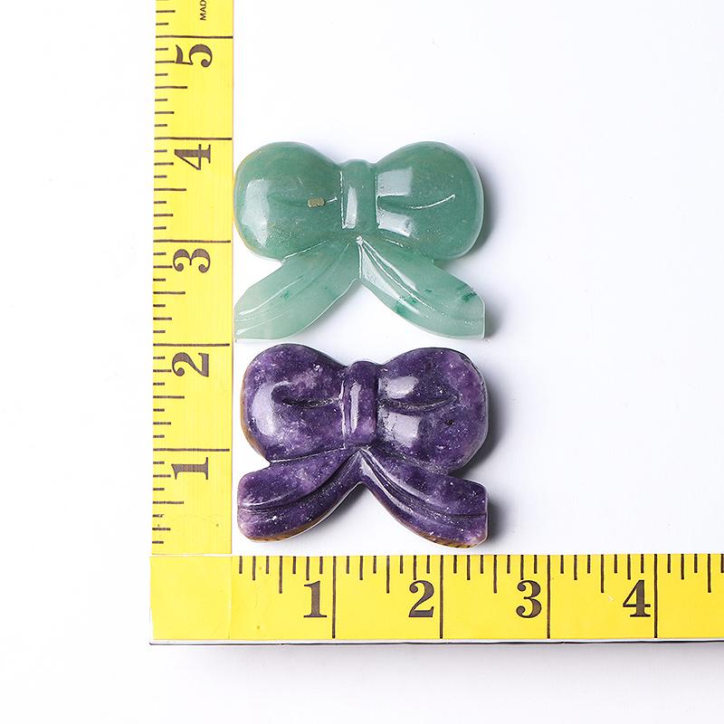 2.3" Bow-knot Crystal Carvings for Christmas Best Crystal Wholesalers