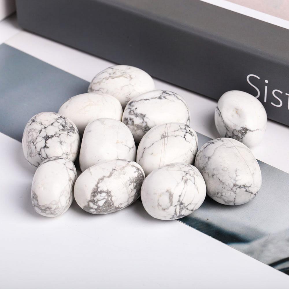 0.1kg Howlite Crystal bulk tumbled stone Best Crystal Wholesalers