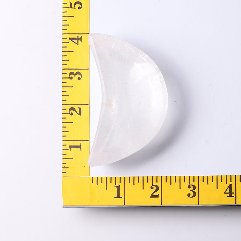 3.5" Clear Quartz Moon Shape Bowl Crystal Carvings Best Crystal Wholesalers