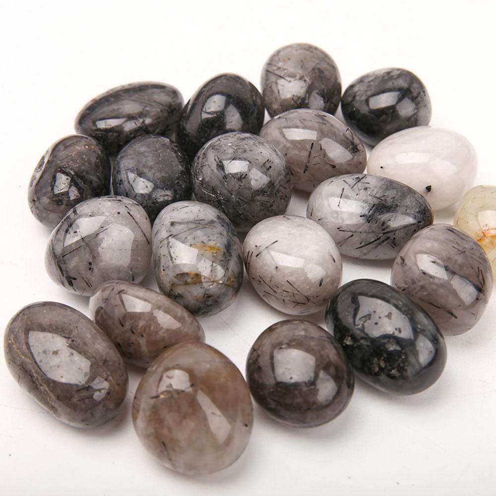 0.1kg Black Tourmaline bulk tumbled stone Best Crystal Wholesalers