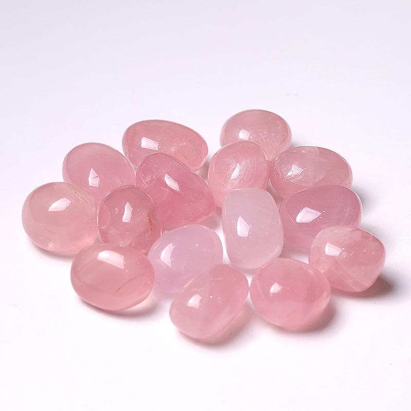 0.1kg Rose Quartz bulk tumbled stone Best Crystal Wholesalers