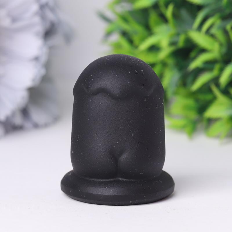 Black Obsidian Crystal Carvings Cartoon Bulk Best Crystal Wholesalers