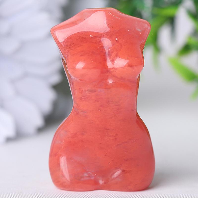 2" Woman Model Body Crystal Carvings Best Crystal Wholesalers