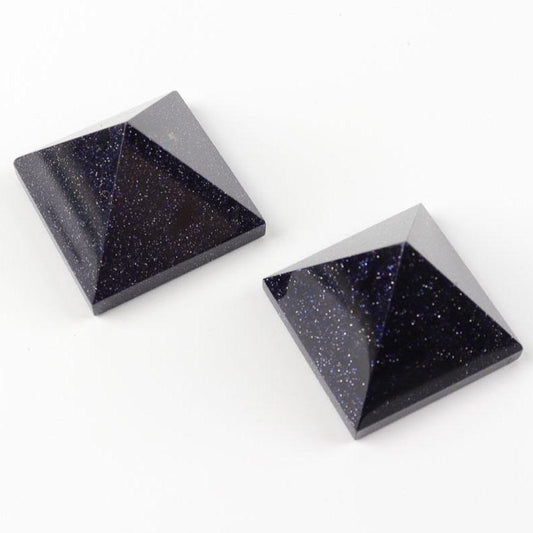 Blue Sand Stone Crystal Carving Pyramid Best Crystal Wholesalers