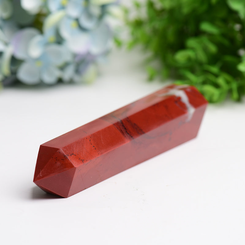 6.0"-8.0" Red Jasper Crystal Tower Bulk Crystal wholesale suppliers