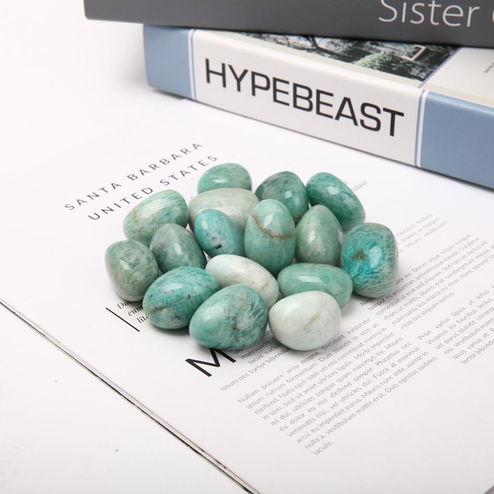 0.1kg Amazonite  bulk Tumbled Stone Best Crystal Wholesalers