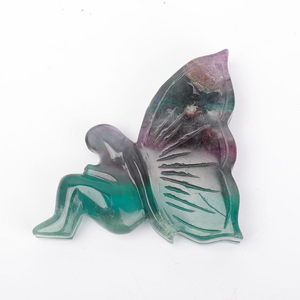 Fluorite Butterfly Carvings