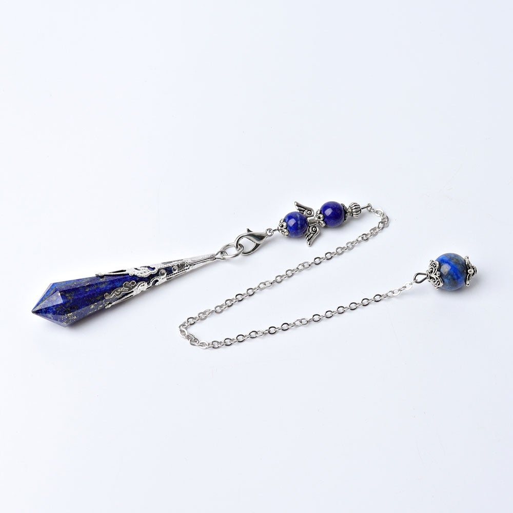 11.8" Long Chain Crystal Pendulum Best Crystal Wholesalers