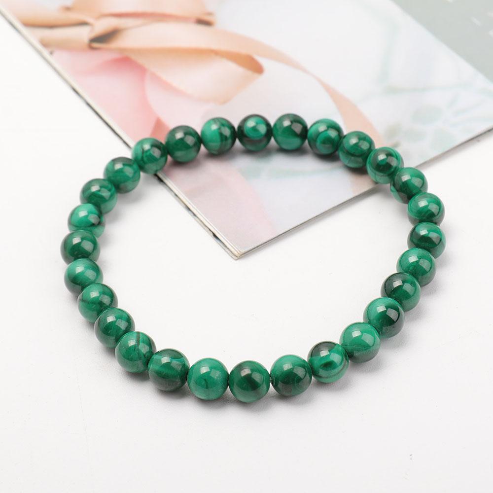 7mm Malachite Bracelet Best Crystal Wholesalers