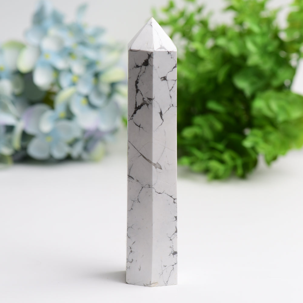 6.0"-8.0" Howlite Crystal Tower Bulk Crystal wholesale suppliers