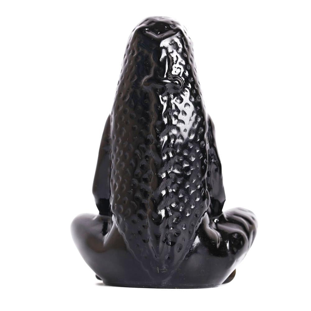 Black Obsidian Earth Mother Goddess Crystal Carving Statue Model Bulk Best Crystal Wholesalers