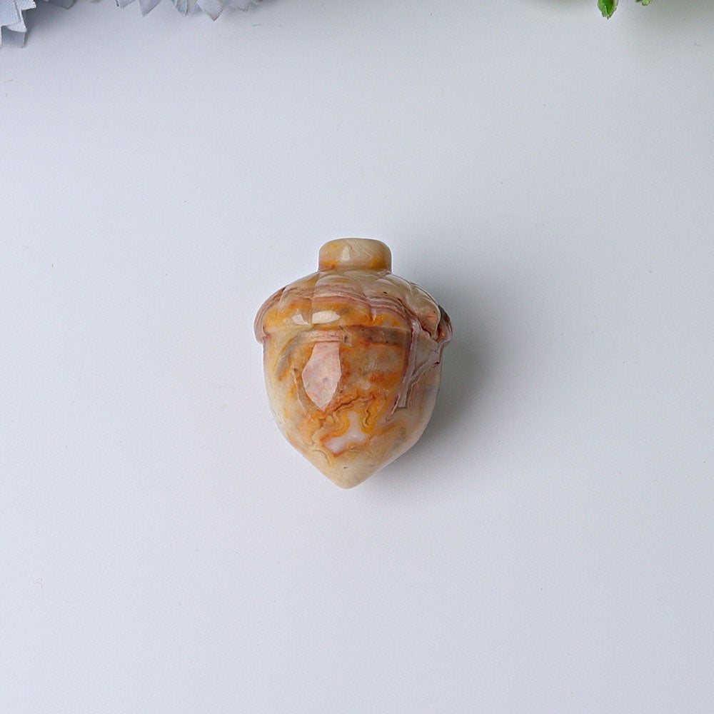 1" Hazelnut Crystal Carvings Plants Mini Bulk Best Crystal Wholesalers