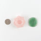 Rose Quartz Lotus with Leaf Crystal Carving Full Set Plants Bulk Best Crystal Wholesalers