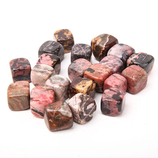 0.1kg Rhodonite Cubes Bag bulk tumbled stone Best Crystal Wholesalers