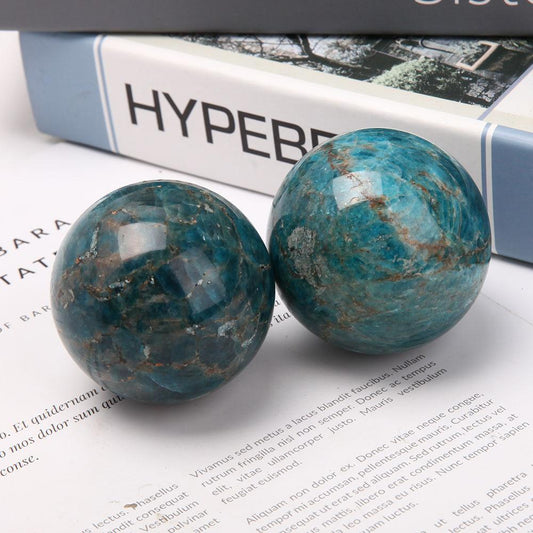 2.2" Blue Apatite Sphere Best Crystal Wholesalers