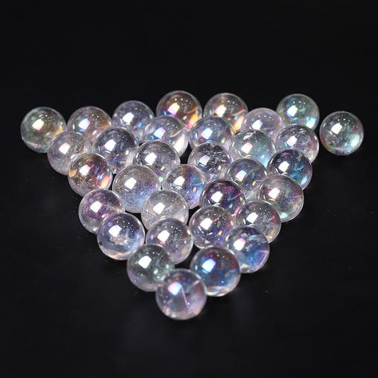 0.5-0.7'' High Quality Angel Aura Crystal Spheres Crystal Balls for Healing Best Crystal Wholesalers