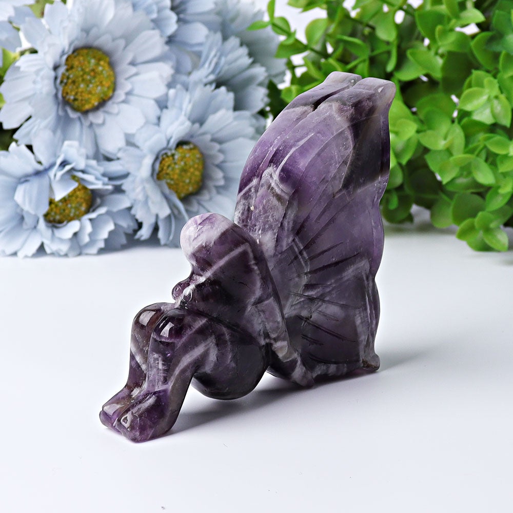 3.5" Dream Amethyst Fairy Crystal Carvings Best Crystal Wholesalers