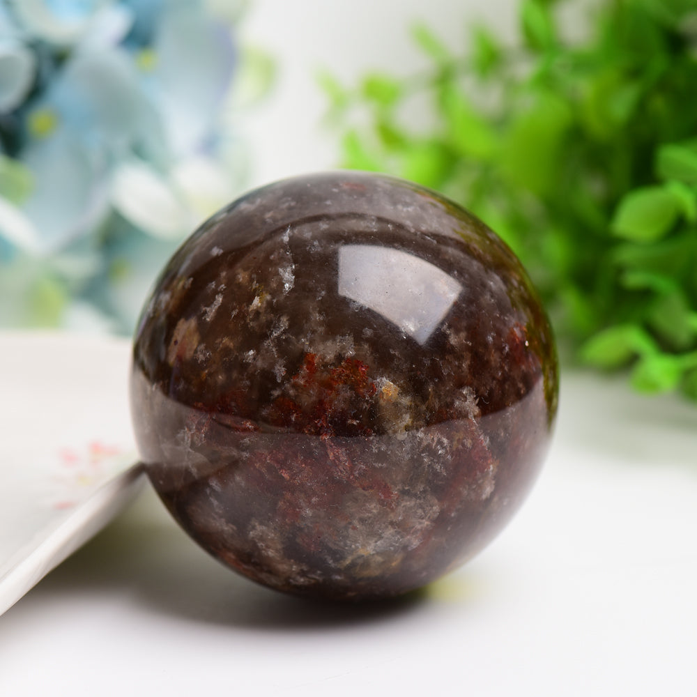 2.5"-4.0" Red Calcite Crystal Sphere Bulk WholoesaleBest Crystal Wholesalers