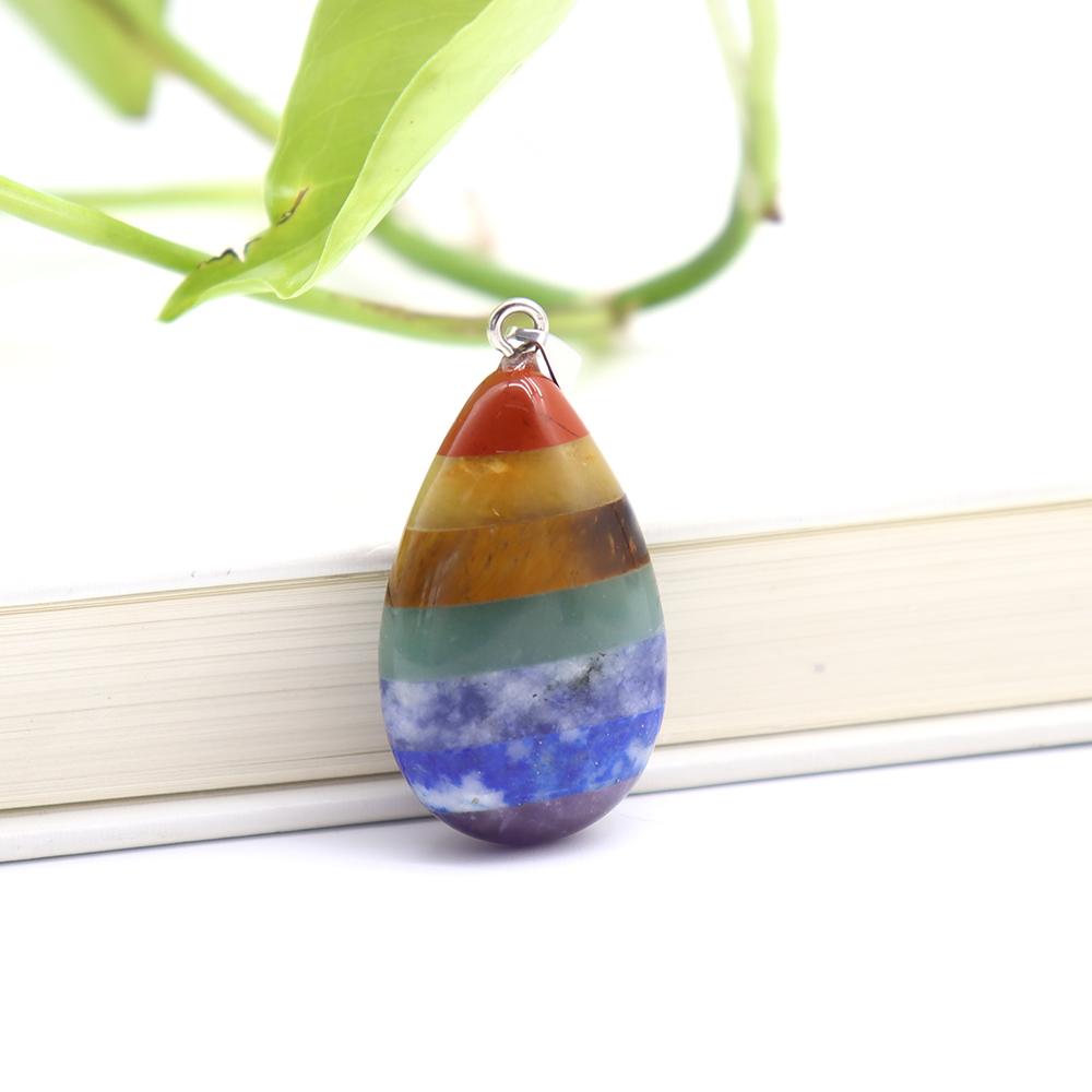 7 Chakra Crystal Stone Pendant Best Crystal Wholesalers