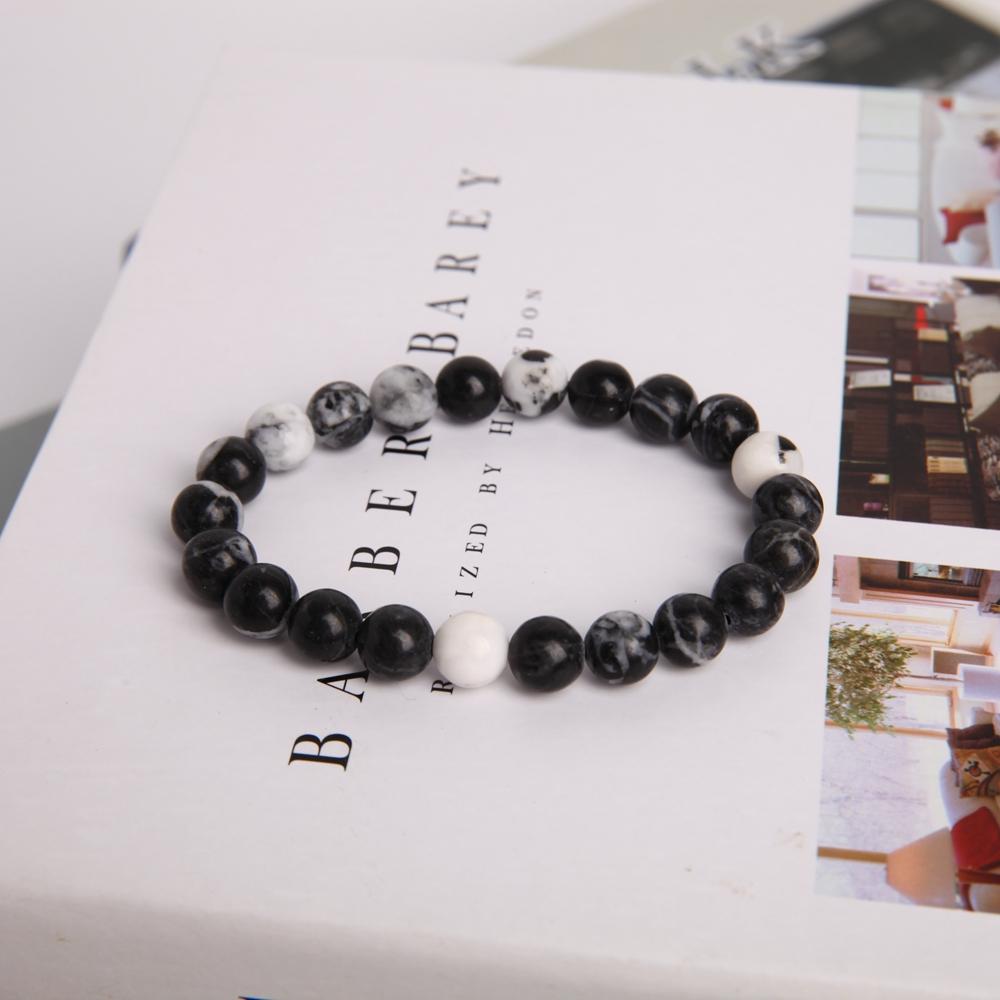 8mm Zebra Jasper Crystal Bracelet Best Crystal Wholesalers