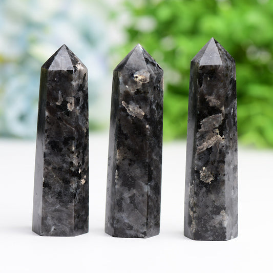 0.5-1kg Larvikite Towers Points Bulk Best Crystal Wholesalers