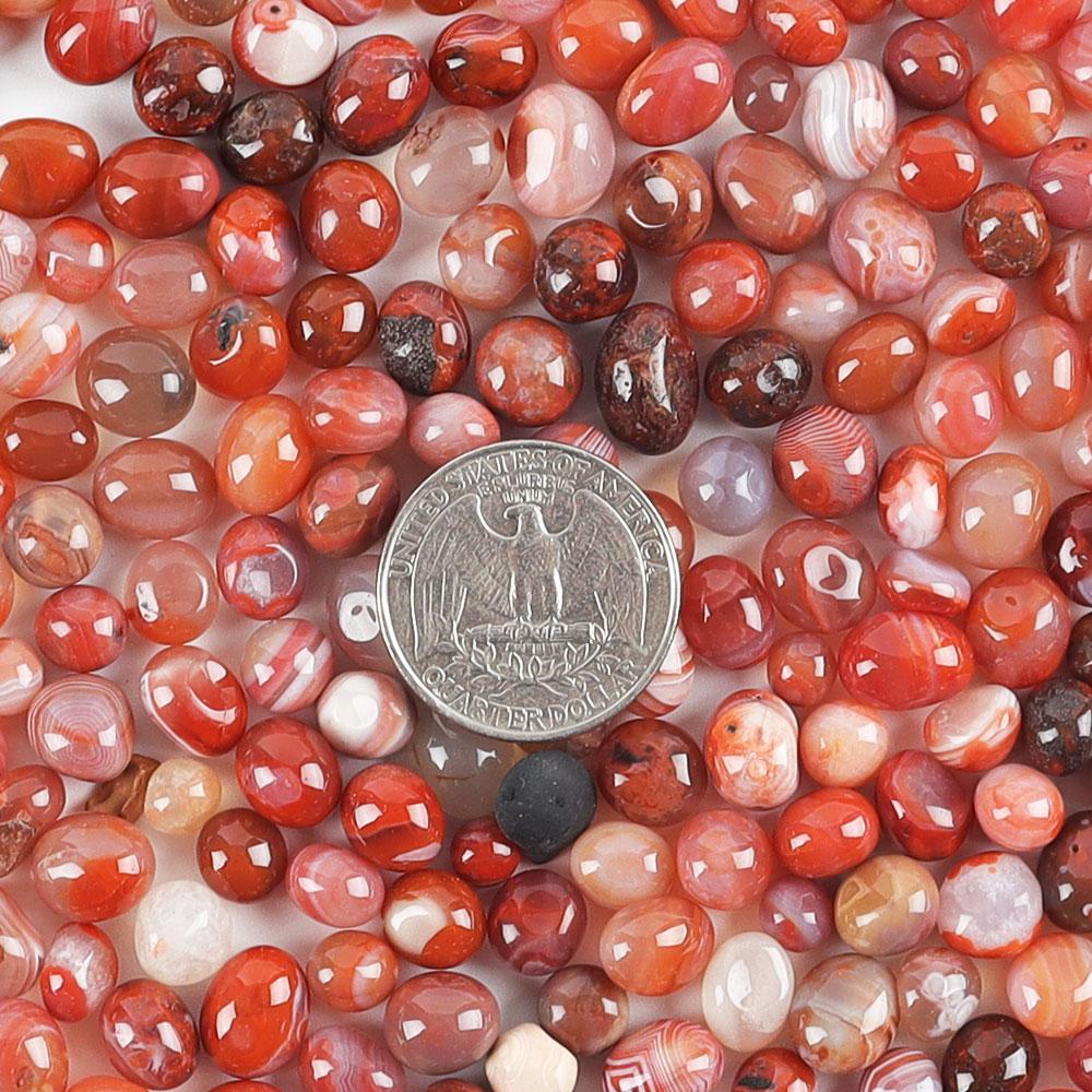 0.1kg Carnelian Tumbled Chips Stone Crushed Crystal Quartz Irregular Shaped Stones Best Crystal Wholesalers