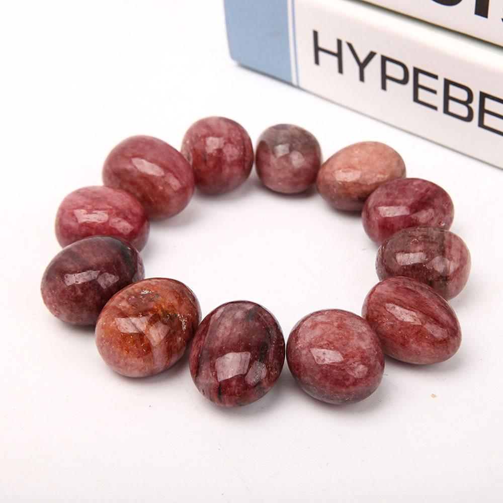 0.1kg Rhodonite bulk tumbled stone Best Crystal Wholesalers