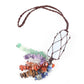 Natural Raw Clear Crystal Healing Stone Chakra Tassels Hanging Ornament Best Crystal Wholesalers