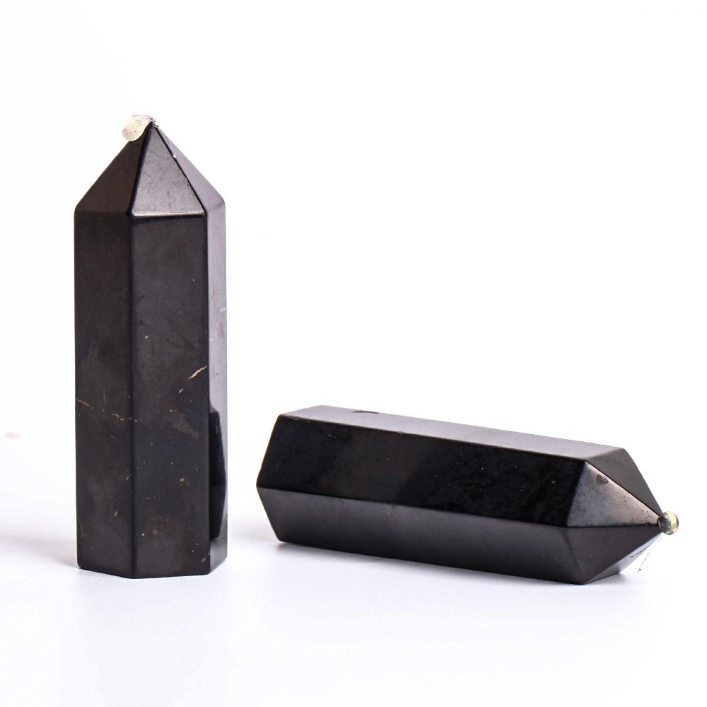 Set of 2 Schugite Towers Points Bulk Best Crystal Wholesalers