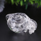 1.2-1.5" Clear Quartz Snail Crystal Carvings Animal Bulk Best Crystal Wholesalers