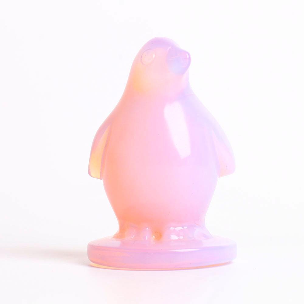 Opalite Penguin Crystal Carvings Best Crystal Wholesalers