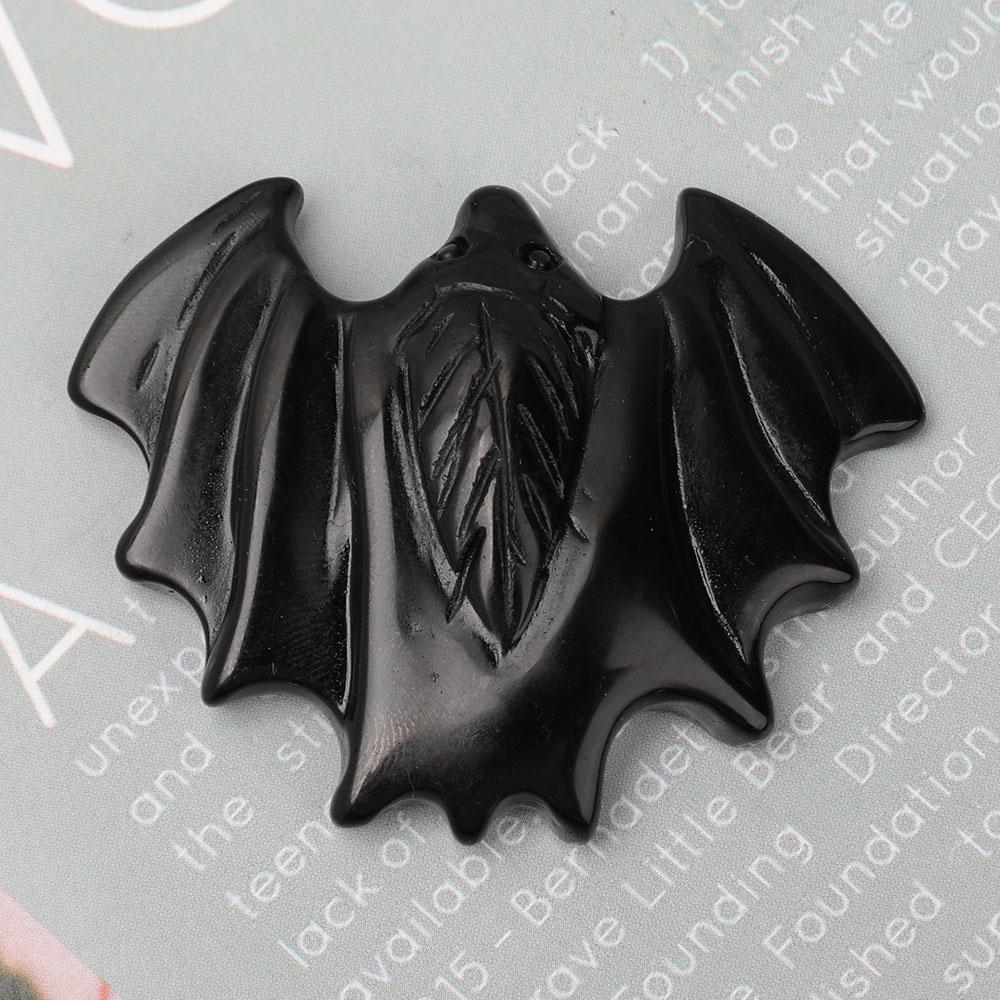 DISCOUNT Black Obsidian Bat Carvings Animal Bulk Best Crystal Wholesalers