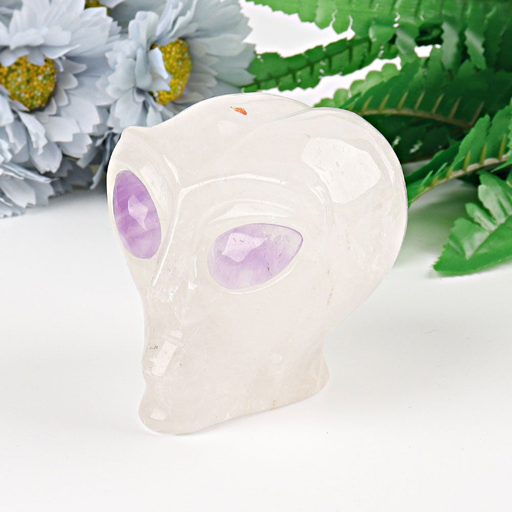 2.5" Alien Skull Crystal Carving Best Crystal Wholesalers