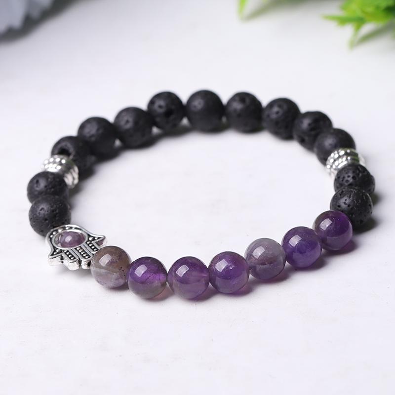 85mm Volcanic with Crystal Bracelet Best Crystal Wholesalers