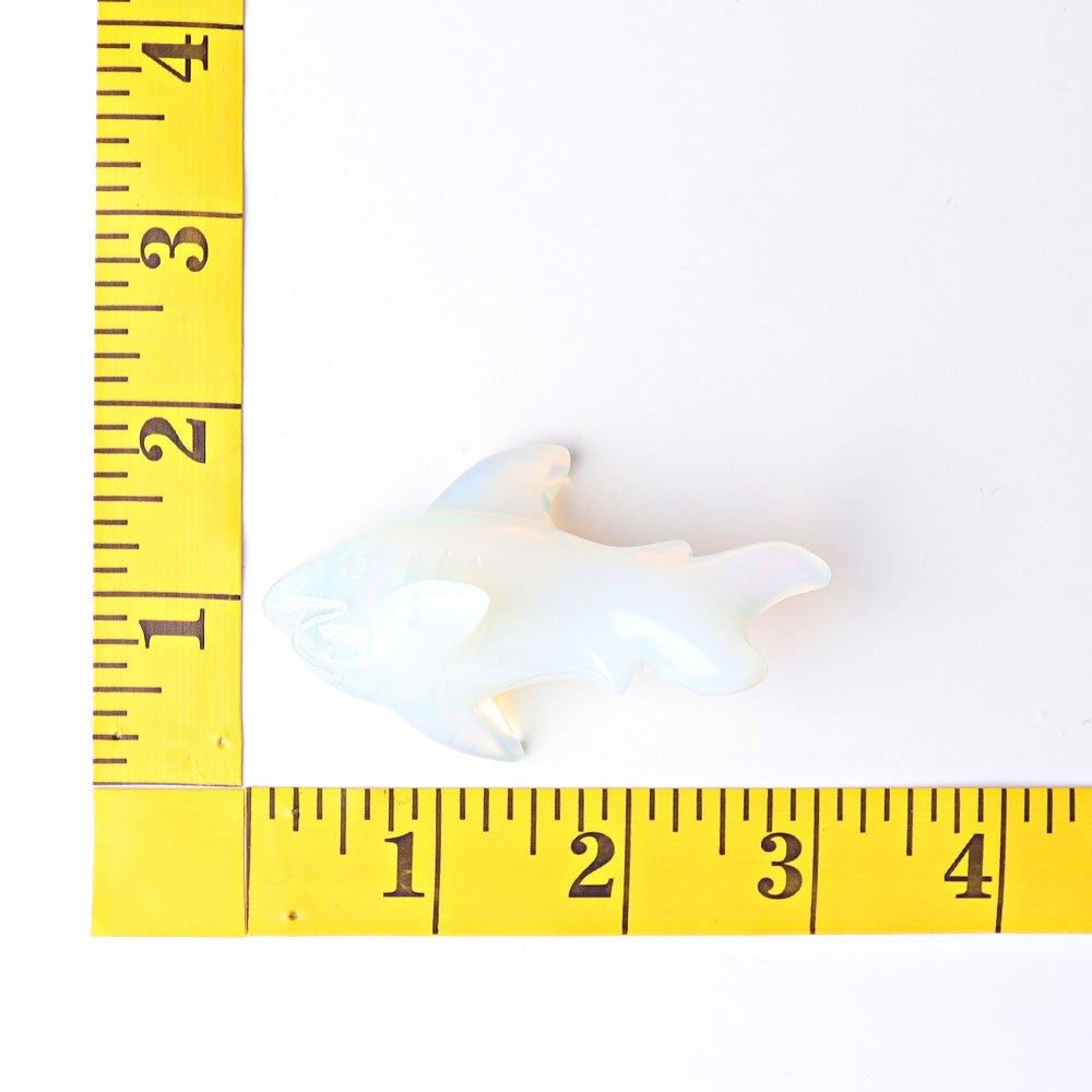 2.9" Opalite Shark Crystal Carvings Best Crystal Wholesalers