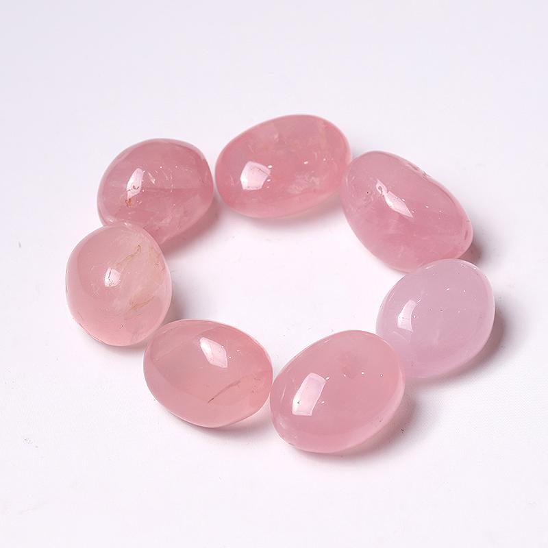 0.1kg Rose Quartz bulk tumbled stone Best Crystal Wholesalers