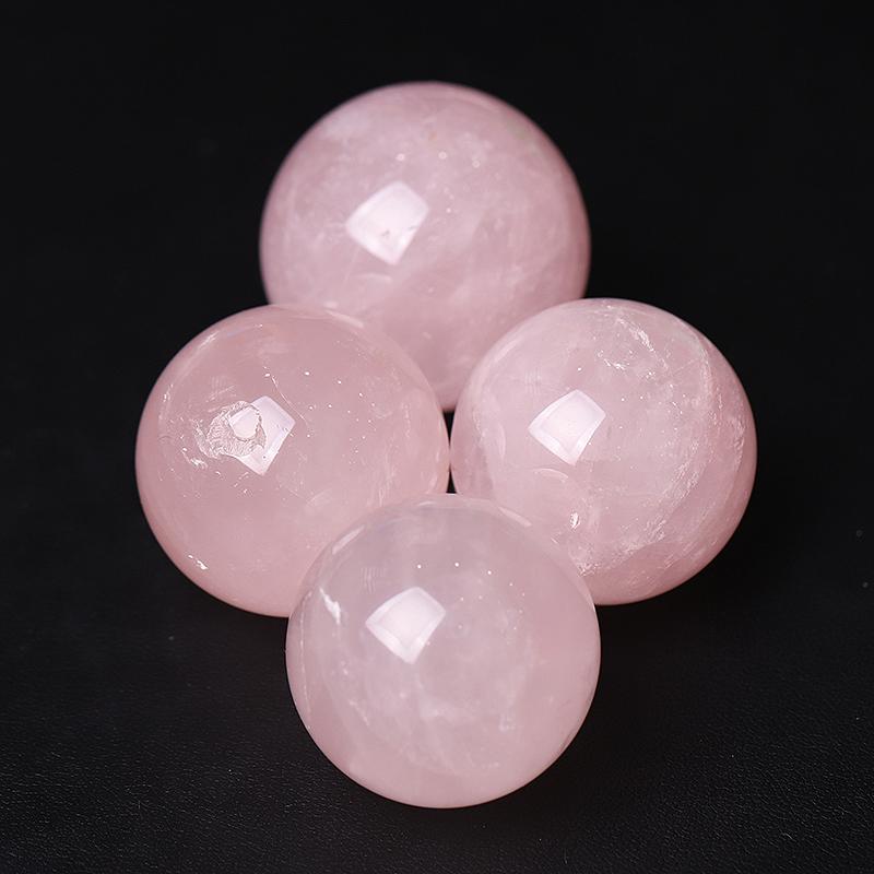 30mm Rose Quartz Crystal Sphere Best Crystal Wholesalers