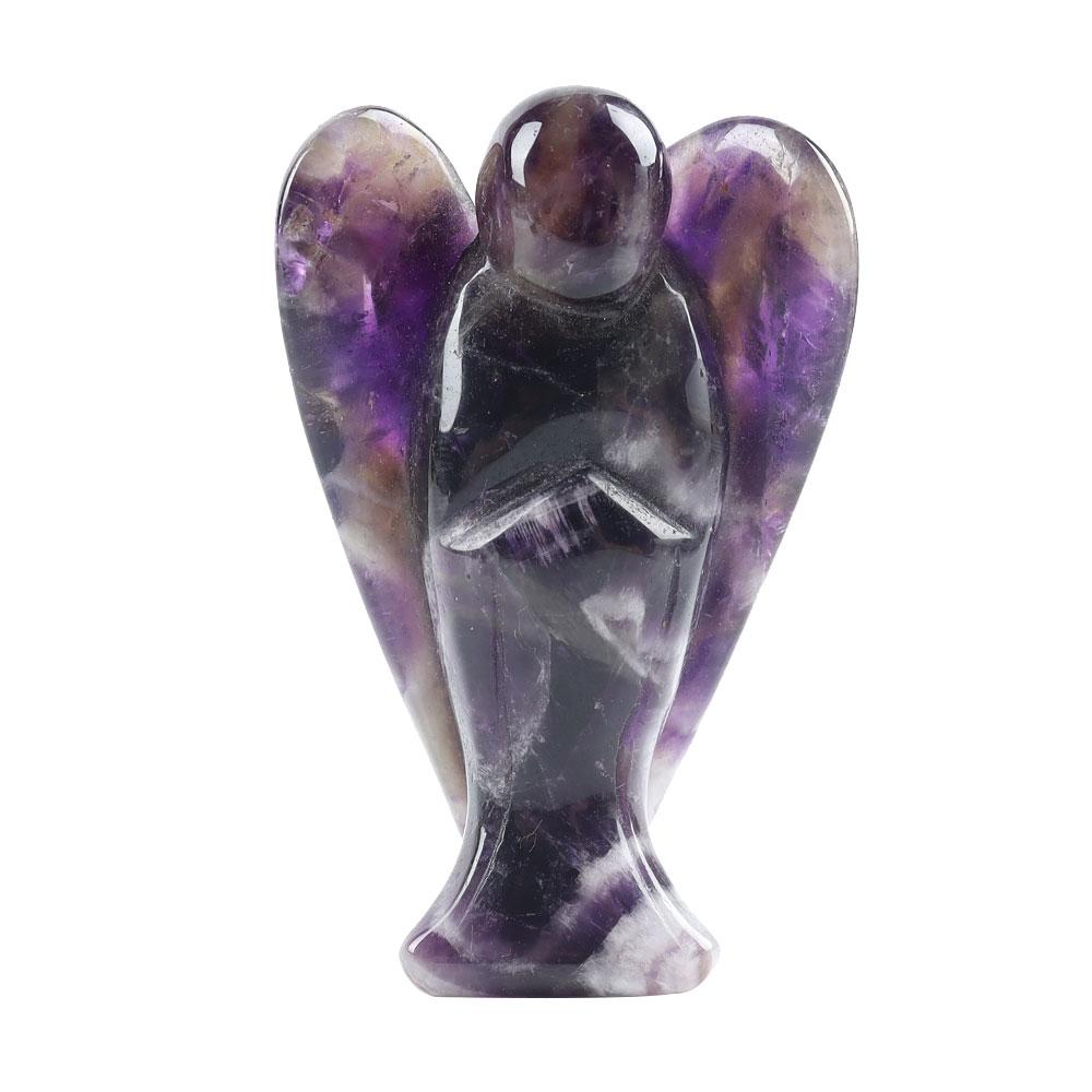 3" Crystal Carving Angel Model Bulk Best Crystal Wholesalers