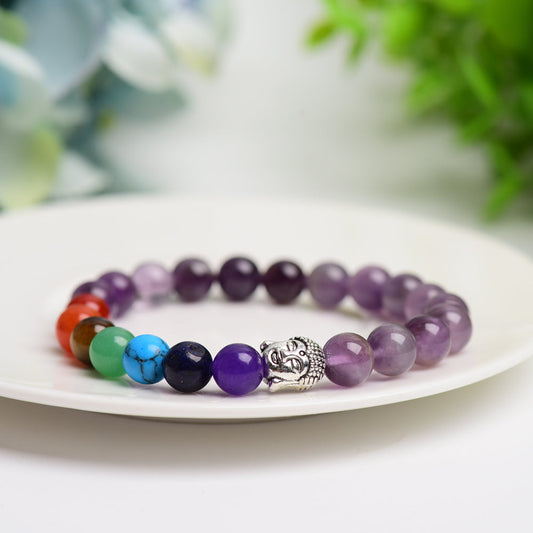 Chakra Mixed Crystal Bracelet Bulk WholesaleBest Crystal Wholesalers