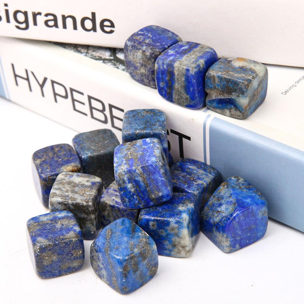 0.1kg Lapis Cubes Bag bulk tumbled stone Best Crystal Wholesalers