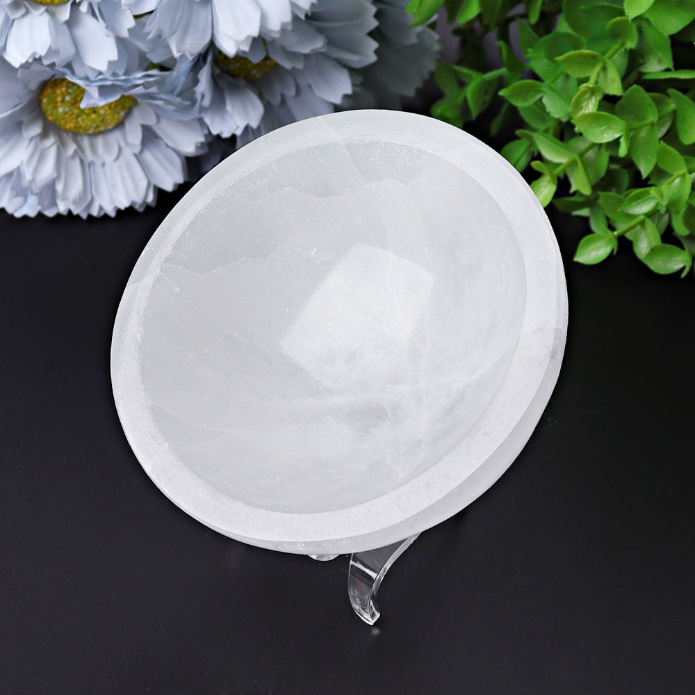 3.8" Selenite Bowl Crystal Carving Best Crystal Wholesalers