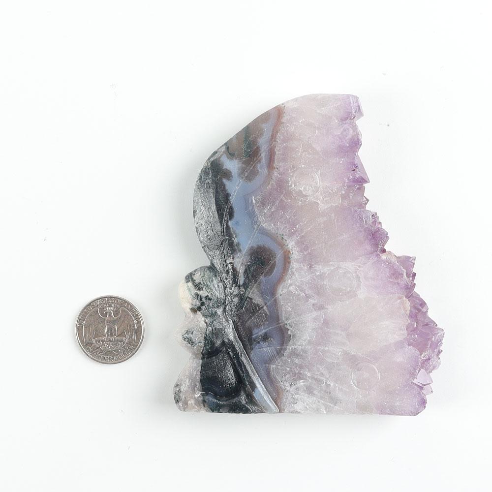 Amethyst Crystal Cluster Stone Carving Fairy Free Form Best Crystal Wholesalers