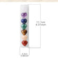 4.3" Selenite Wand with Chakra Heart Best Crystal Wholesalers