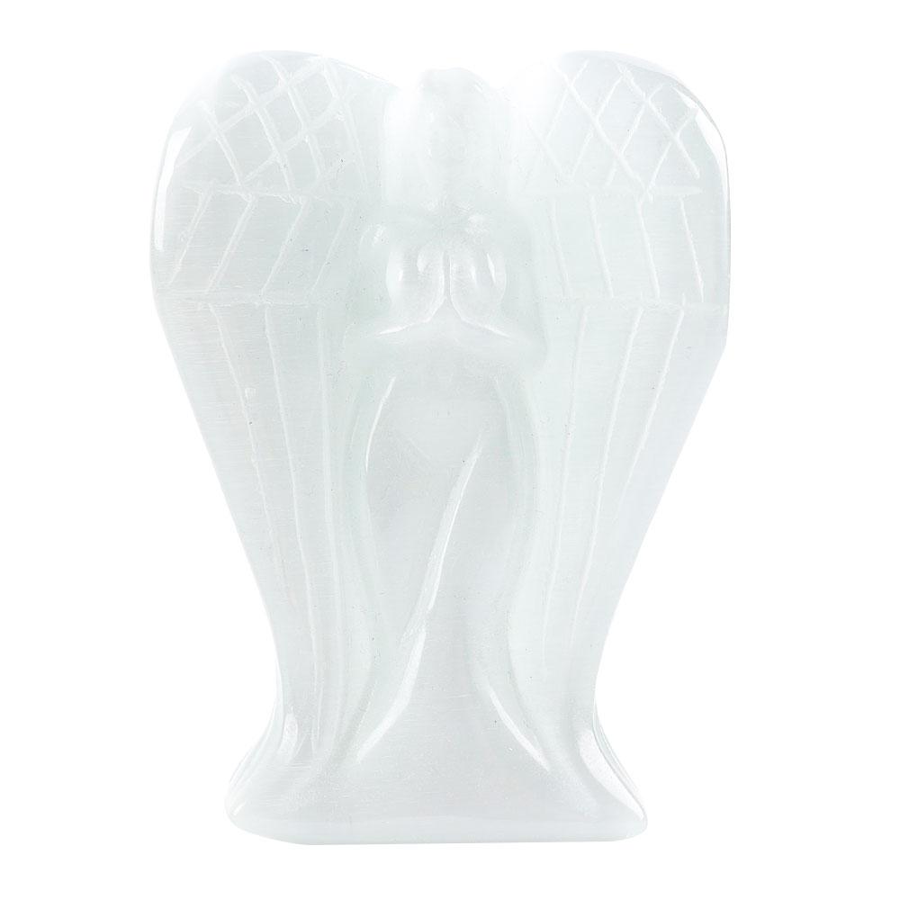 Hand Carved Cat Eye Crystal Angel Figurine Statue Model Bulk Best Crystal Wholesalers