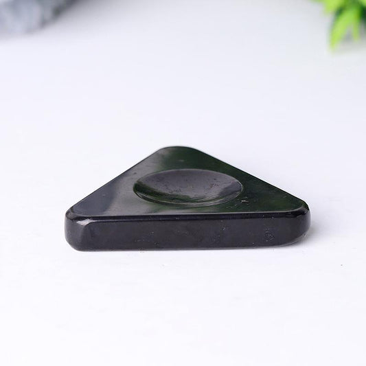 2" Shungite Sphere Holder-Triangle Best Crystal Wholesalers