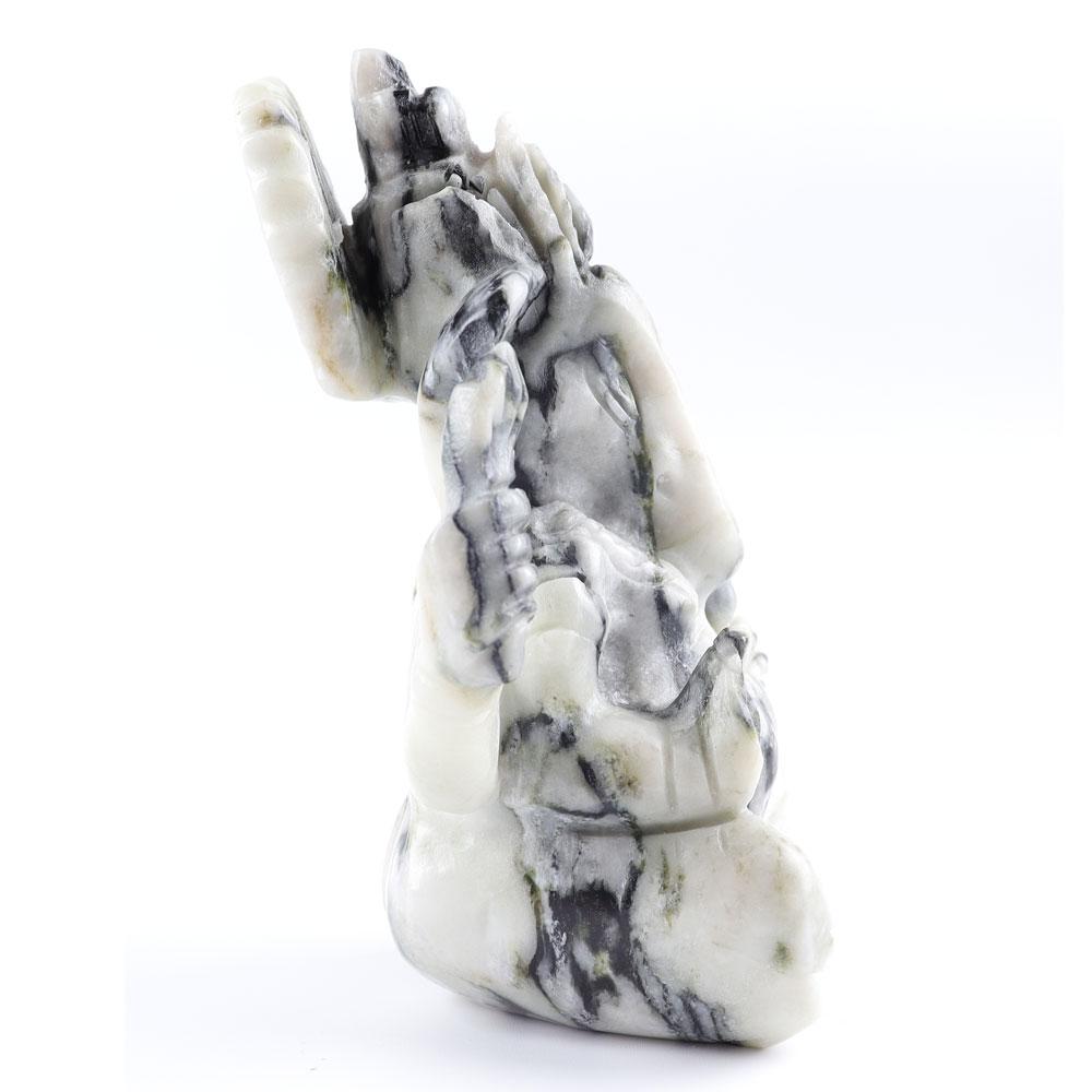 Jade Ganesha Carving Free Form Best Crystal Wholesalers