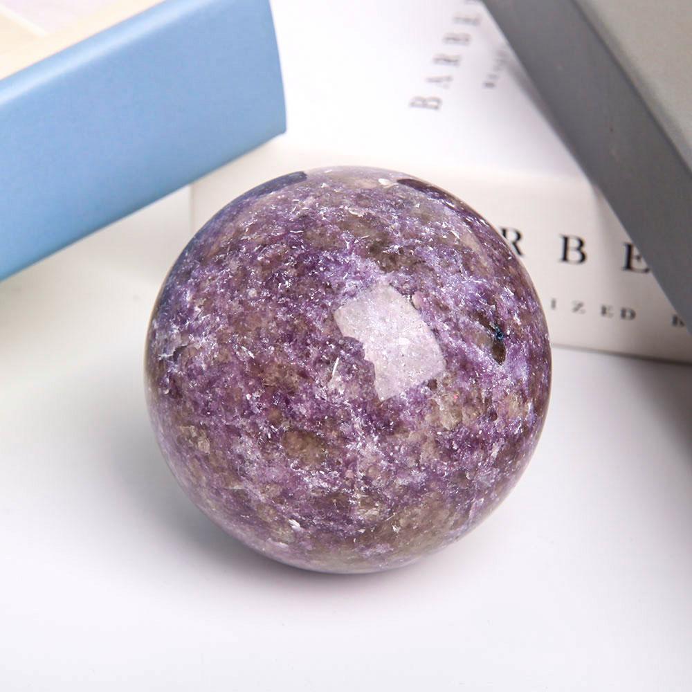 2.85” Lepidolite Sphere Best Crystal Wholesalers