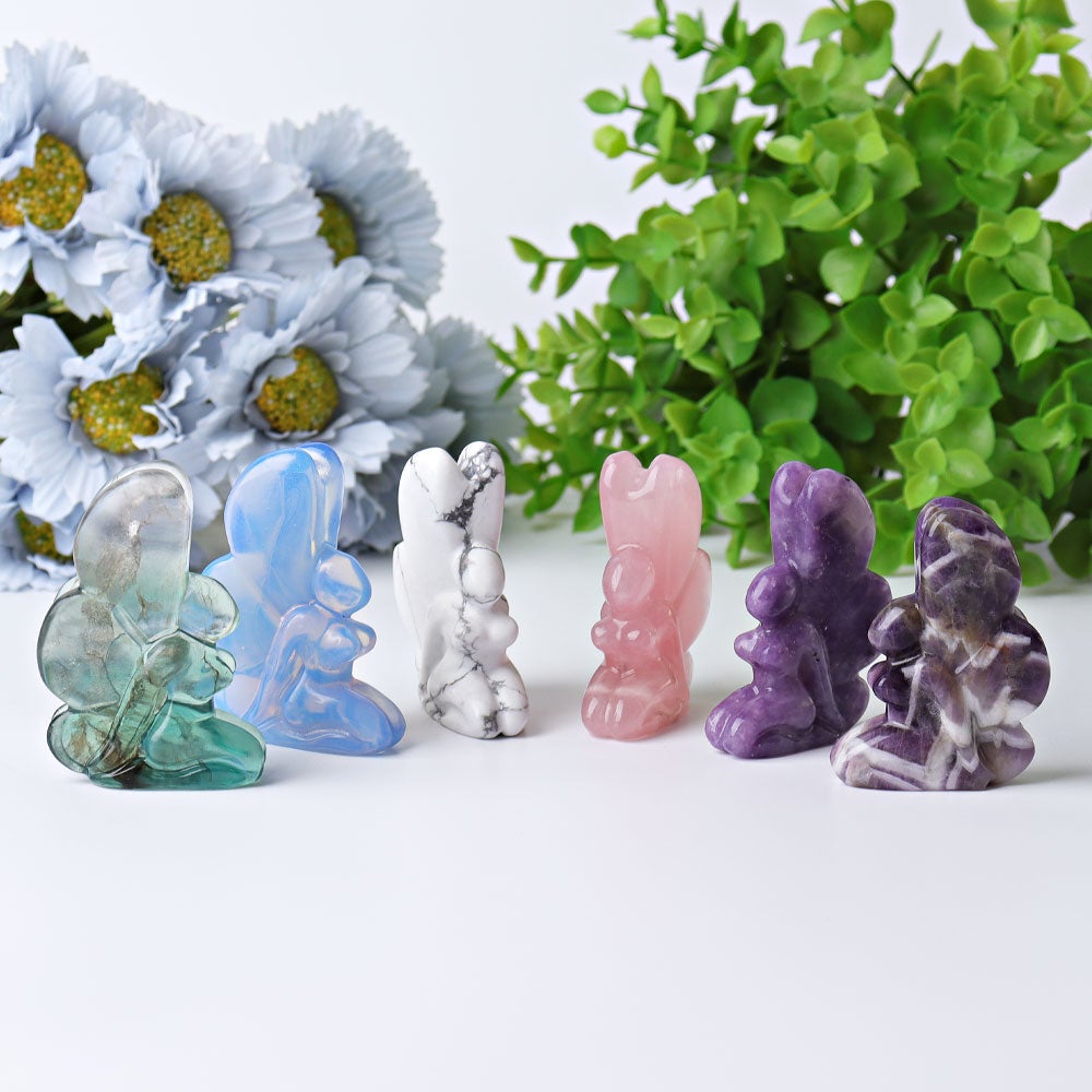 2.5" Fairy Crystal Carvings Best Crystal Wholesalers