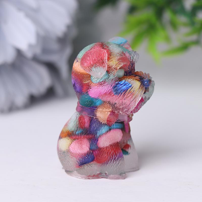 Wholesale Resin Crystal Schnauzer Dog Best Crystal Wholesalers