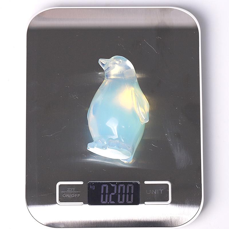 3" Opalite Penguin Crystal Carving Animal Bulk Best Crystal Wholesalers